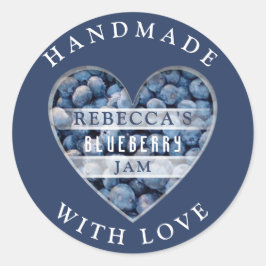 Blueberry Jam Ronde Sticker