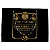 Blueberry Jam Seller Groot Cadeauzakje (Achterkant)