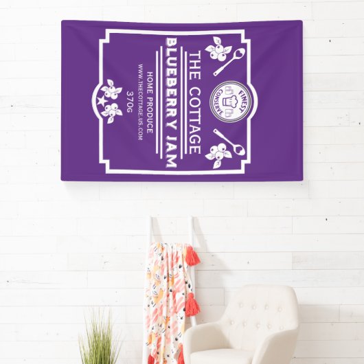 Blueberry Jam Seller Spandoek (Insitu)