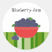 Blueberry Jam Stickers (Voorkant)