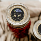 Blueberry Jelly Classic Round Sticker