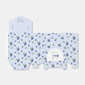 Blueberry jongen Twee Sweet berry verjaardagsfeest Bedankdoosjes (Uitgevouwen)