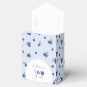 Blueberry jongen Twee Sweet berry verjaardagsfeest Bedankdoosjes (Geopend)