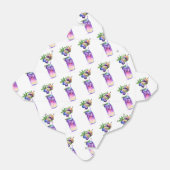 Blueberry Juice Cool Drink Favor Box Bedankdoosjes (Uitgevouwen)