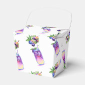 Blueberry Juice Cool Drink Favor Box Bedankdoosjes (Voorkant Zijde)