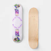 Blueberry Juice Cool Drink Fruits Skateboard (Voorkant)