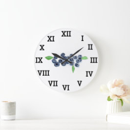 Blueberry Keuken Fruit Zomer Waterverf Eten Grote Klok