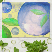 Blueberry keukenschotel handdoek (Gevouwen)