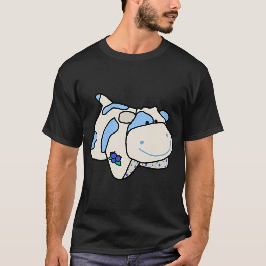 Blueberry-Koe T-shirt (Voorkant)