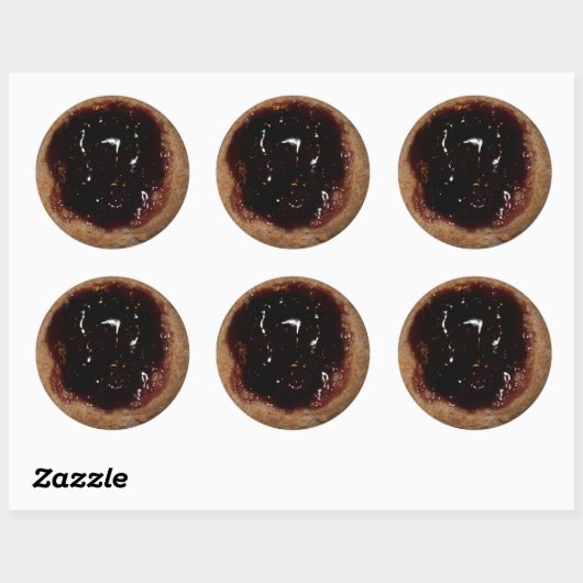 Blueberry Kolache stickers (Vel)