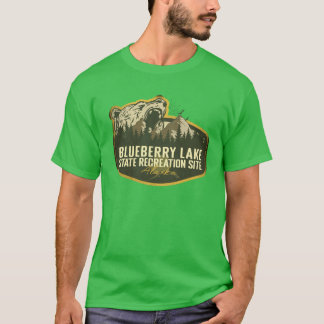 Blueberry Lake State Recreation Site Alaska Kamper T-shirt