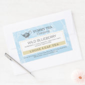 Blueberry - Losse Leaf Tea Label Sticker (Envelop)