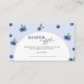 Blueberry luier loterij ticket informatiekaartje (Voorkant)