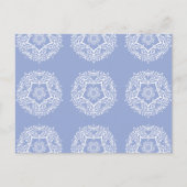 Blueberry Mandala Briefkaart (Voorkant)