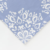 Blueberry Mandala Fleece Deken (Hoek)