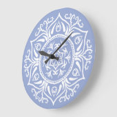 Blueberry Mandala Grote Klok (Hoek)