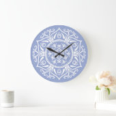 Blueberry Mandala Grote Klok (Huis)