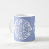 Blueberry Mandala Koffiemok (Voorkant links)