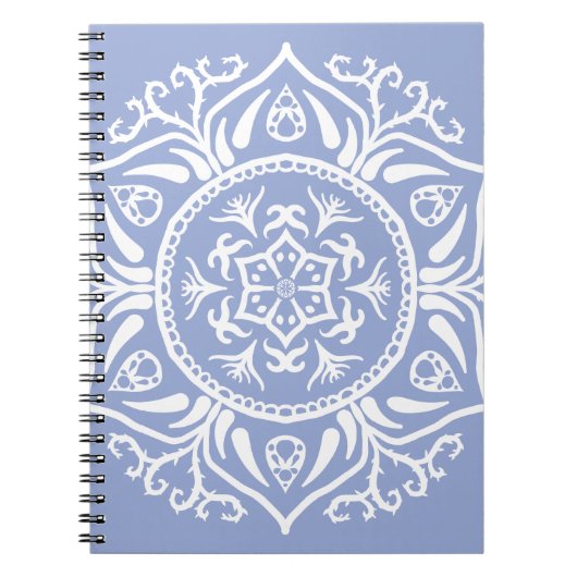 Blueberry Mandala Notitieboek (Voorkant)