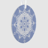 Blueberry Mandala Ornament (voorkant)