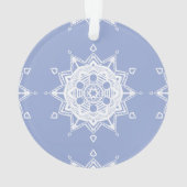Blueberry Mandala Ornament (achterkant)