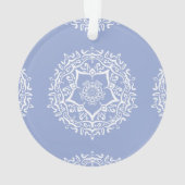 Blueberry Mandala Ornament (achterkant)