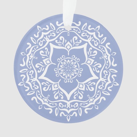 Blueberry Mandala Ornament (voorkant)