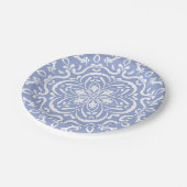 Blueberry Mandala Papieren Bordje (Gekanteld)