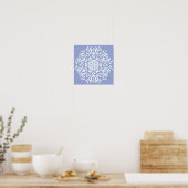 Blueberry Mandala Poster (Keuken)