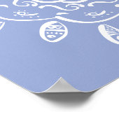 Blueberry Mandala Poster (Hoek)