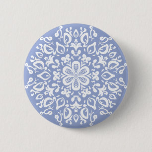 Blueberry Mandala Ronde Button 5,7 Cm