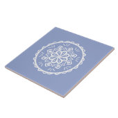 Blueberry Mandala Tegeltje (Zijkant)
