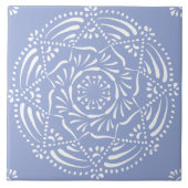 Blueberry Mandala Tegeltje (Voorkant)