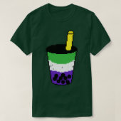 Blueberry Matcha Latte met Tapioca T-shirt (Design voorkant)