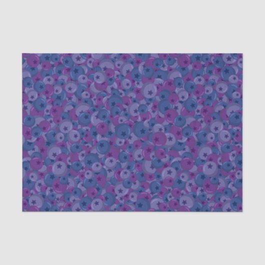 Blueberry Medley Tissuepapier (Voorkant)