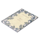 Blueberry Midzomer Rustic Weddenschap Notitieboek (Linkerzijde)