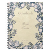 Blueberry Midzomer Rustic Weddenschap Notitieboek (Voorkant)