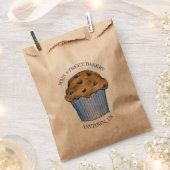 Blueberry Muffin Bakery Bled Goods Breakfast Food Bedankzakje (Geknipt)