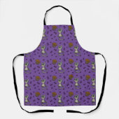 Blueberry Muffin Bloop Cat Patroon Schort (Voorkant)
