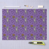 Blueberry Muffin Bloop Cat Patroon Tissuepapier (Craft)