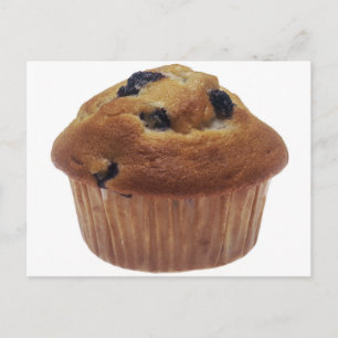 Blueberry Muffin Briefkaart