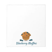 Blueberry Muffin Character | NOTITIEBLOK (Voorkant)