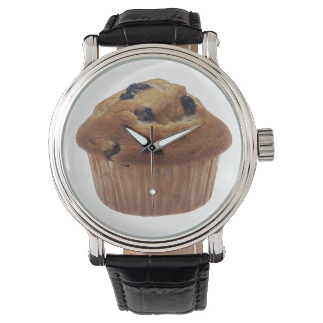 Blueberry Muffin Horloge (Voorkant)