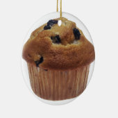 Blueberry Muffin Keramisch Ornament (Rechts)
