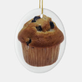 Blueberry Muffin Keramisch Ornament (Rechts)