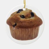 Blueberry Muffin Keramisch Ornament (Voorkant)