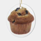 Blueberry Muffin Keramisch Ornament (Links)