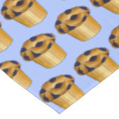 Blueberry Muffin Pastry Breakfast Brunch Tafelkleed (Gekanteld)