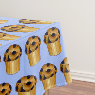 Blueberry Muffin Pastry Breakfast Brunch Tafelkleed