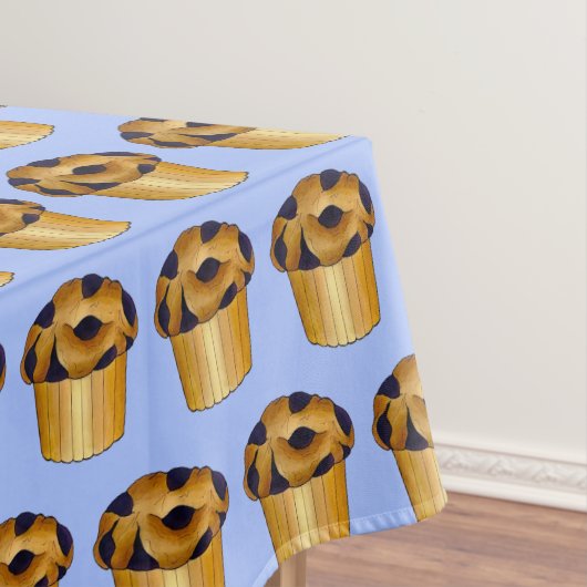 Blueberry Muffin Pastry Breakfast Brunch Tafelkleed (Voorbeeld)